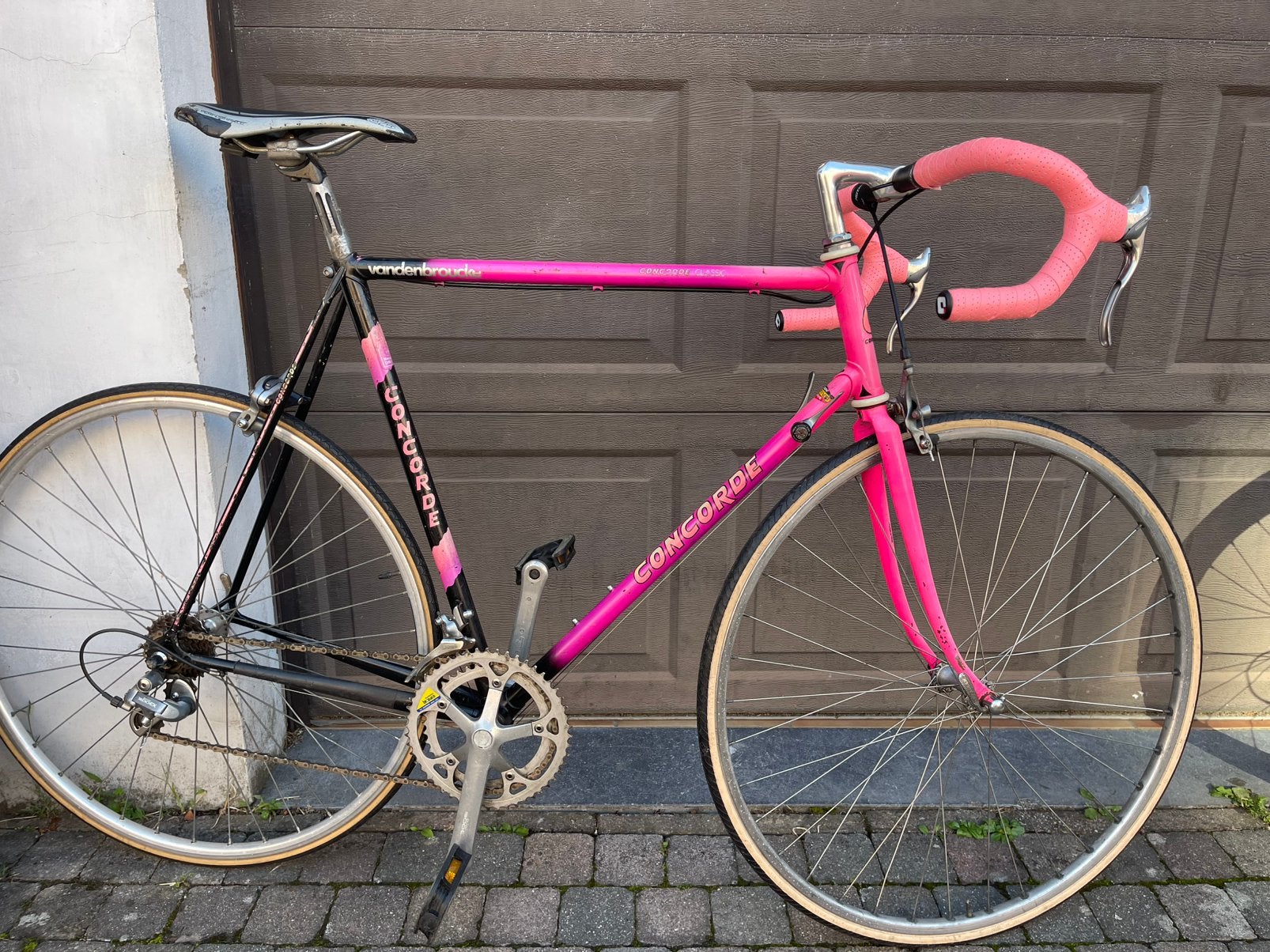 Magnifique Concorde vintage (Vandenbroucke) rose 60 cm XL, Vélos & Vélomoteurs, Enlèvement, Comme neuf