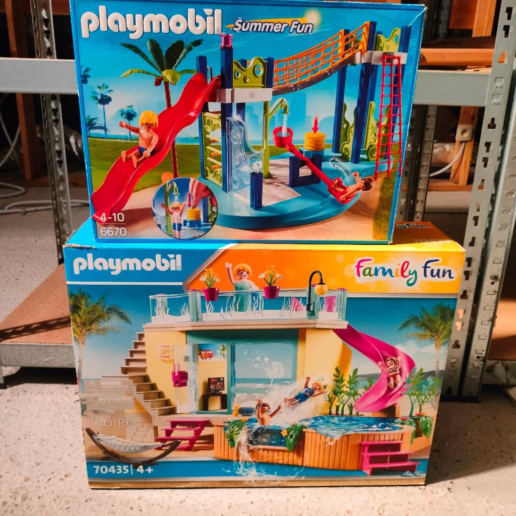 Playmobil water set, Ophalen of Verzenden, Gebruikt, Complete set