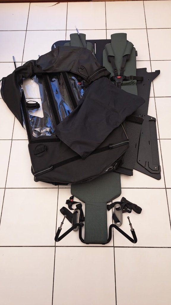 Riese & Muller Load 4 75 set rain cover + family kit plus, Vélos & Vélomoteurs, Vélos & Cyclomoteurs Autre, Enlèvement, Comme neuf