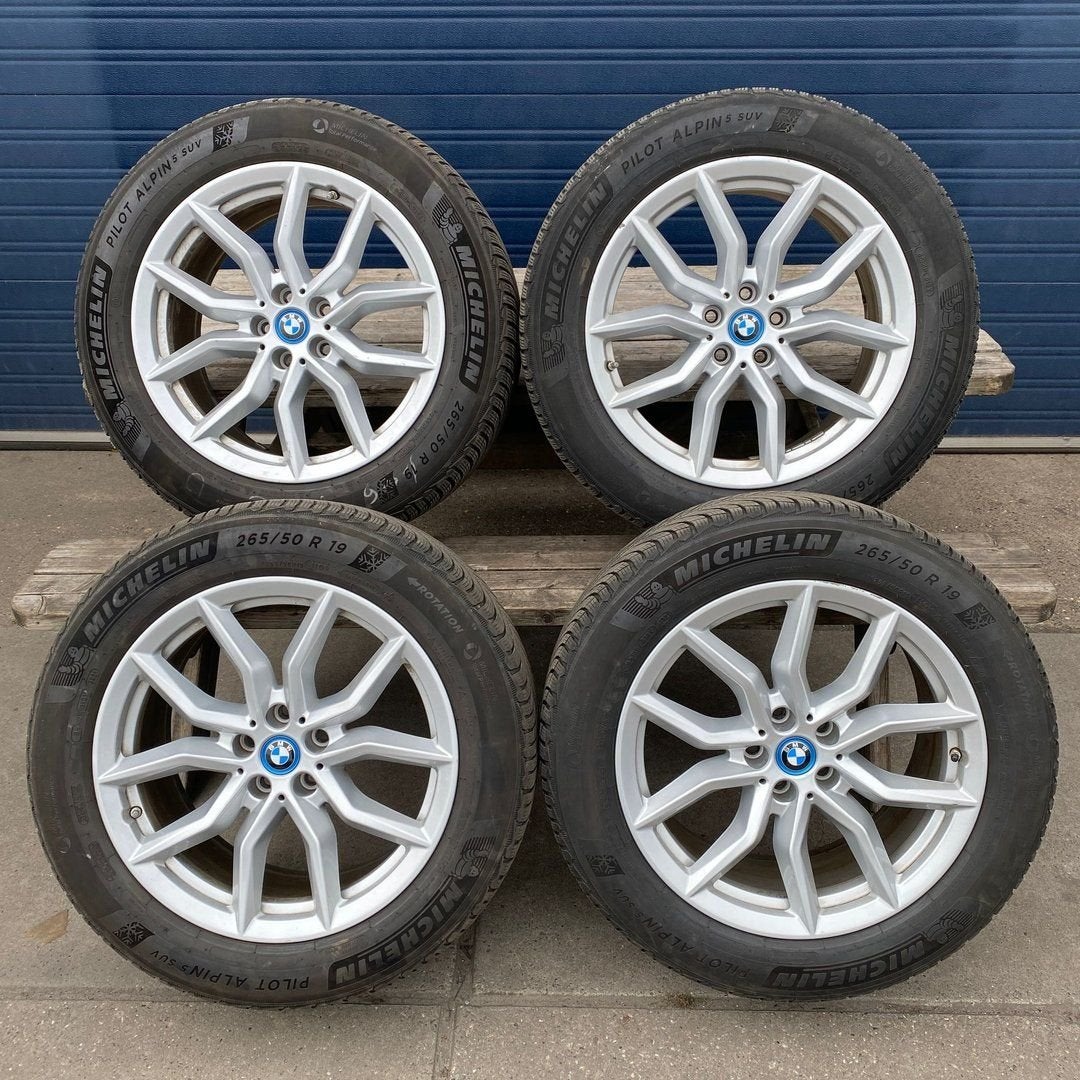 BMW X5 G05 X6 G06 Winterset 265-50-19 5x112 - Set 10.11, 19 inch, Gebruikt, -, 265 mm