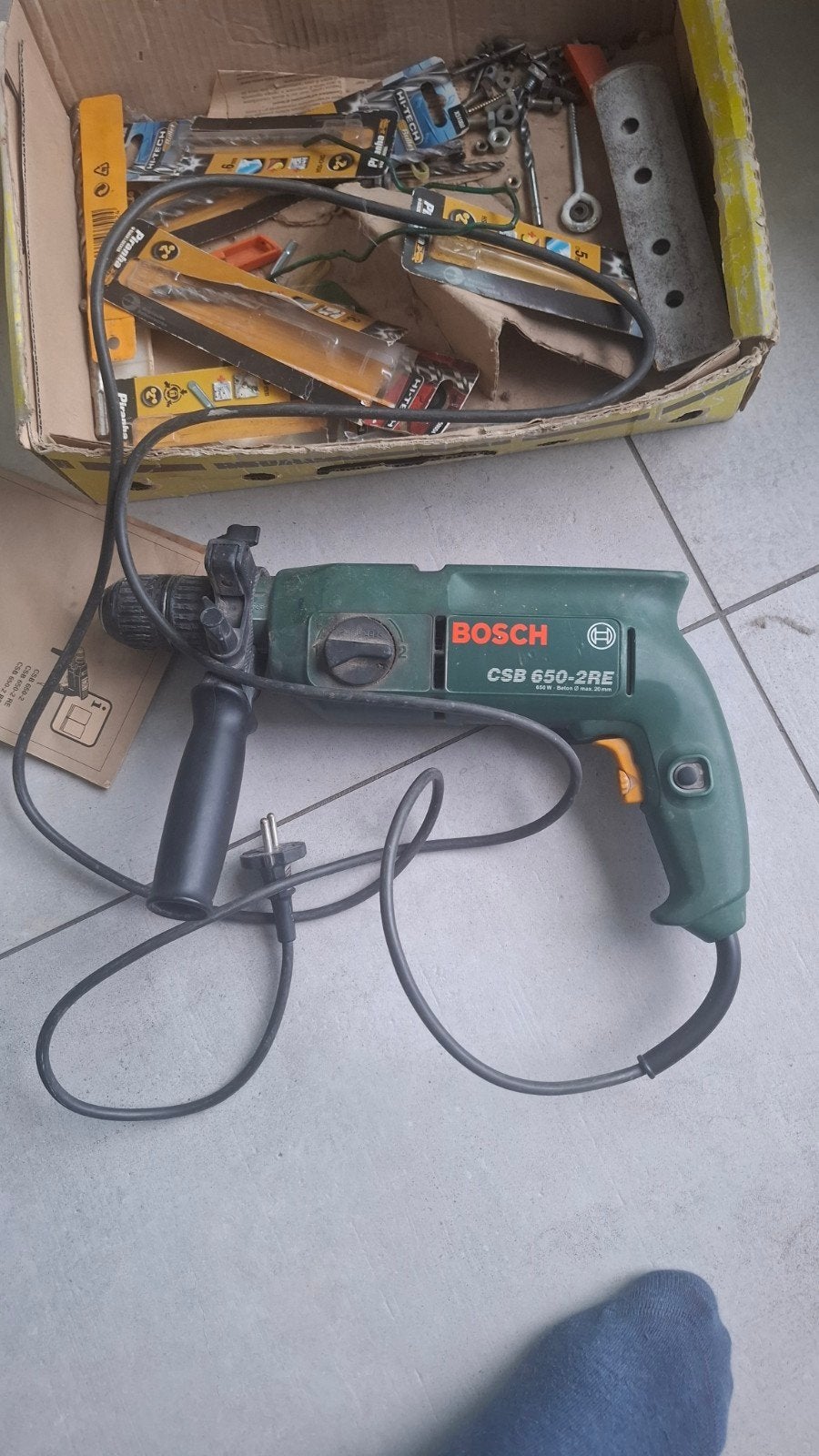 Boormachine bosch te koop, Ophalen, Boormachine