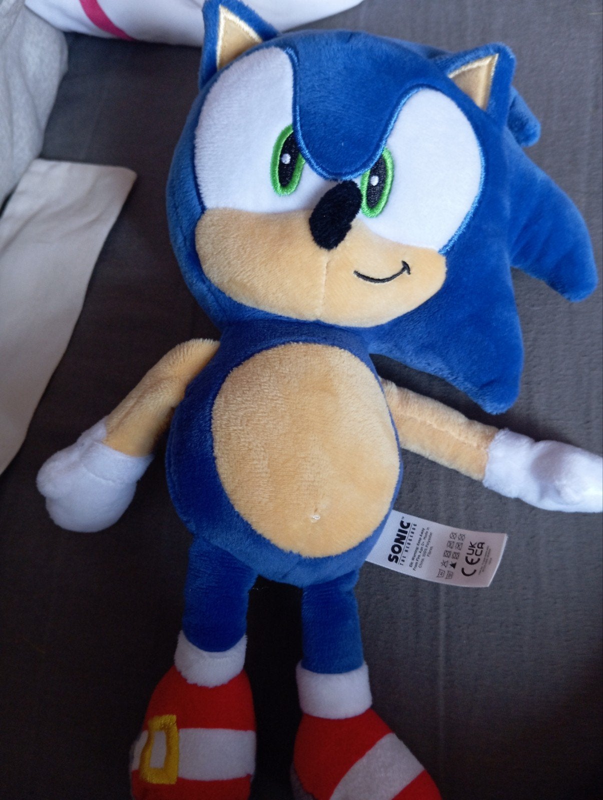 sonic knuffel, Bleu, Overige karakters, Autres marques, Comme neuf