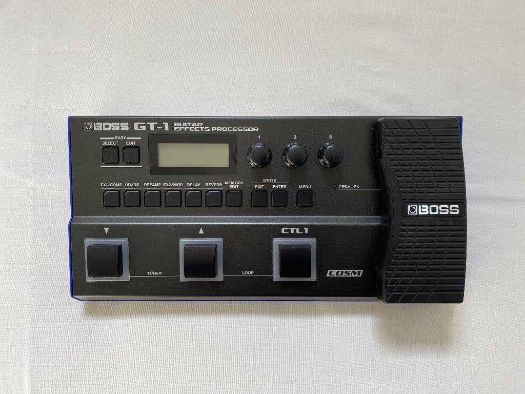 BOSS GT-1 effects processor, Enlèvement, Comme neuf, Multi-effet