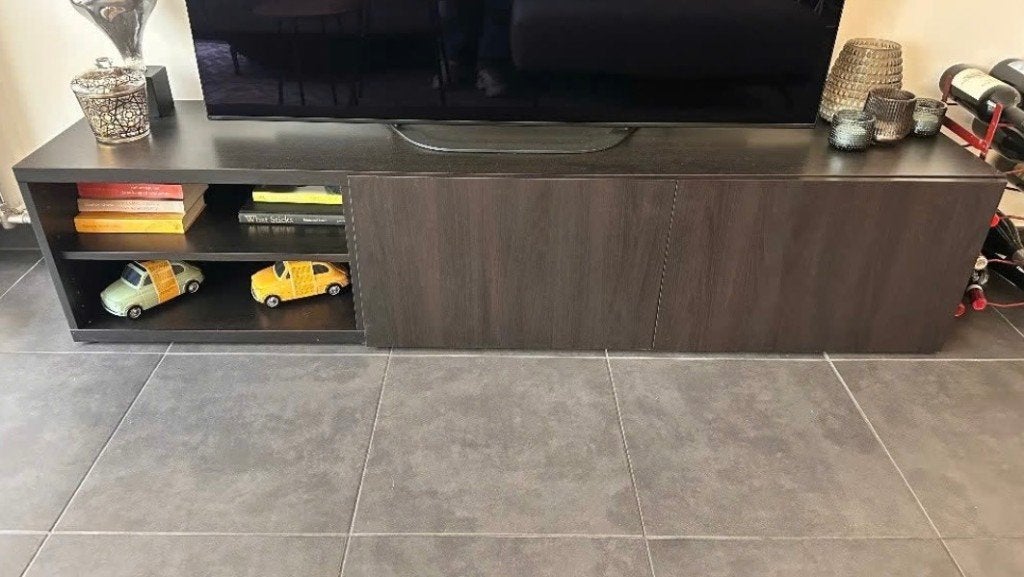 IKEA BESTA tv-meubel 180cm, 25 à 50 cm, Moins de 100 cm, 150 à 200 cm, Scandinavisch