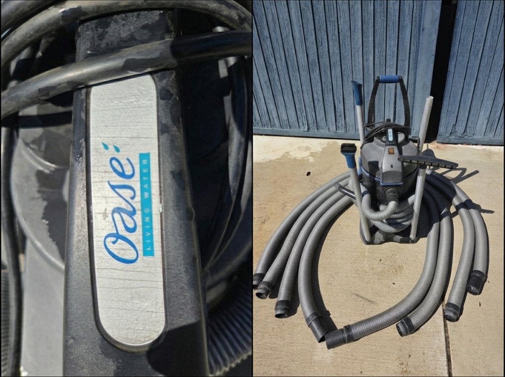 OASE Pontec PondoMatic Vijverstofzuiger extra verlengpijpen, Ophalen, Gebruikt, Vijverstofzuiger