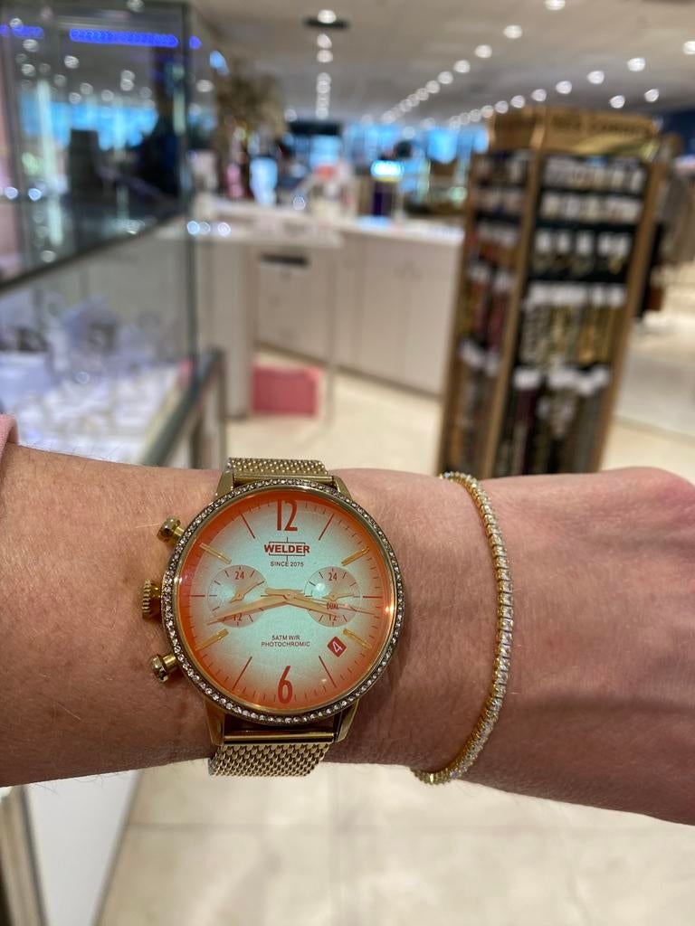 Horloge welder, Handtassen en Accessoires, Ophalen of Verzenden, Zo goed als nieuw