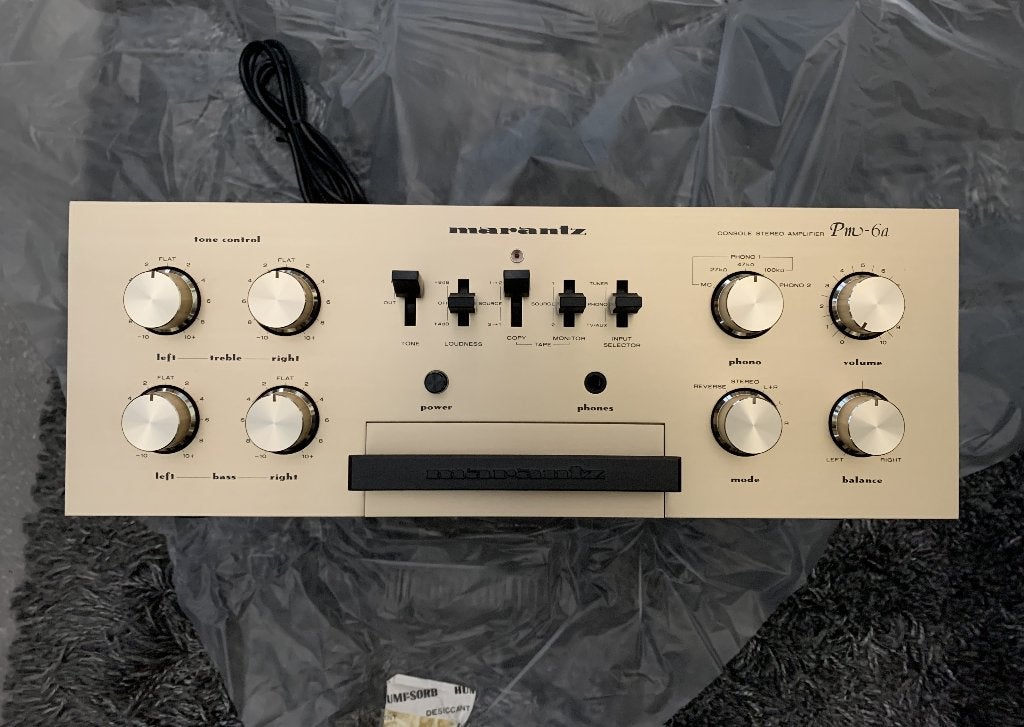Marantz PM-6a Vintage NOS amplifier -Mint, Marantz, Nieuw, Ophalen of Verzenden, 120 watt of meer