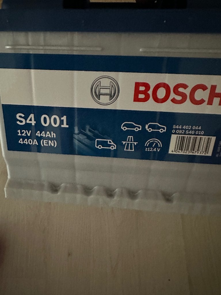 BOSCH S4 001 Accu 12V 44Ah 440A, Ophalen, Nieuw