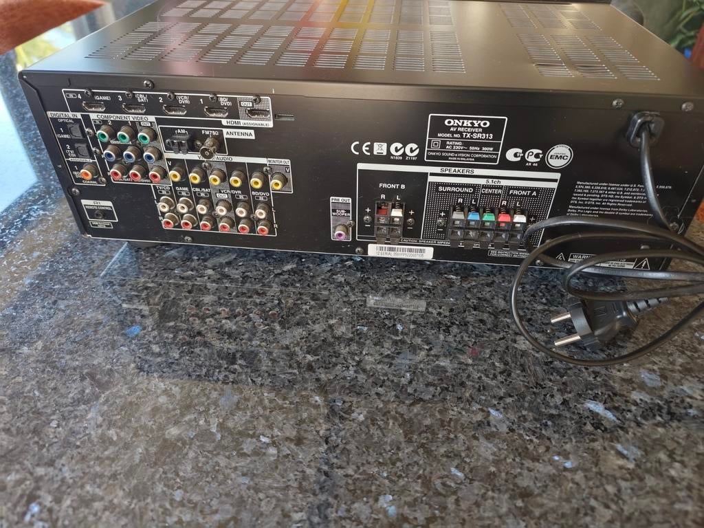 Onkyo receiver surround TX-SR313, Enlèvement, Onkyo