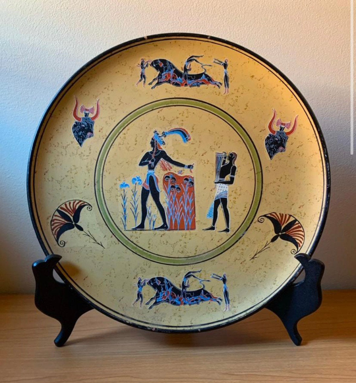 Grieks wandbord, Antiek en Kunst, Ophalen