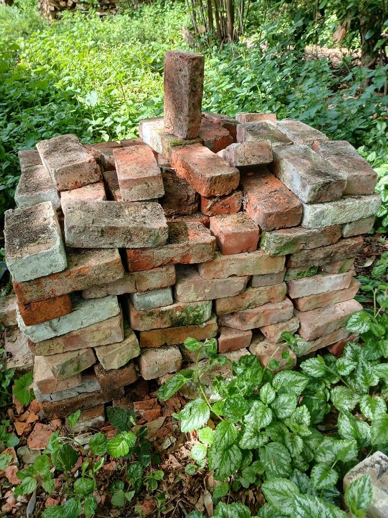 Machinesteen 200 stuks, Doe-het-zelf en Bouw, Metselstenen, Ophalen, Gebruikt, Bakstenen