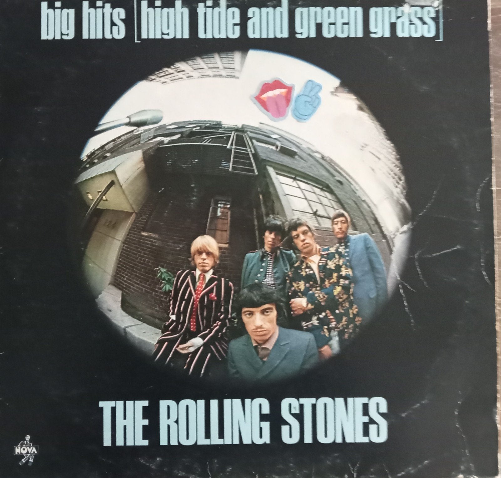disque vinyl 33 lp 4 euros tour rolling stones, CD & DVD, Rock 'n' roll, Compilation, Enlèvement, Utilisé