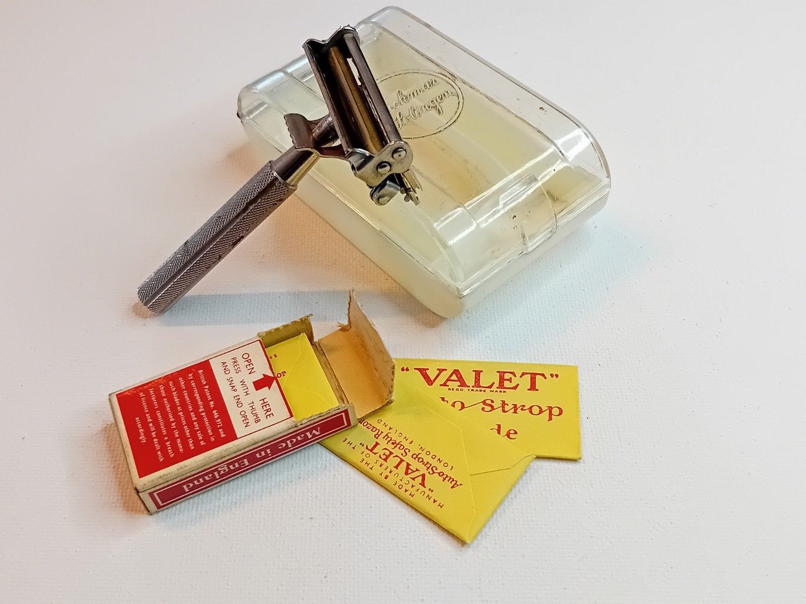 Ancien Rasoir VALET AutoStrop VC3 Vintage, Antiquités & Art, Enlèvement ou Envoi
