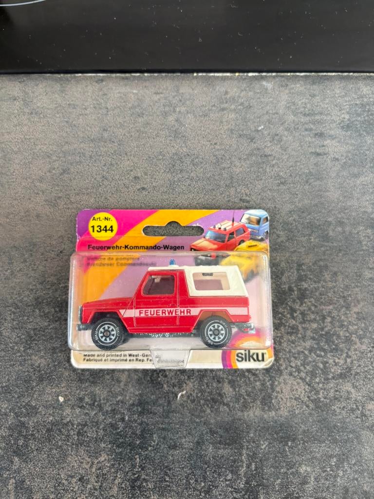 Siku Mercedes 280 GE Feuerwehr, Enlèvement ou Envoi, Neuf, Voiture, SIKU