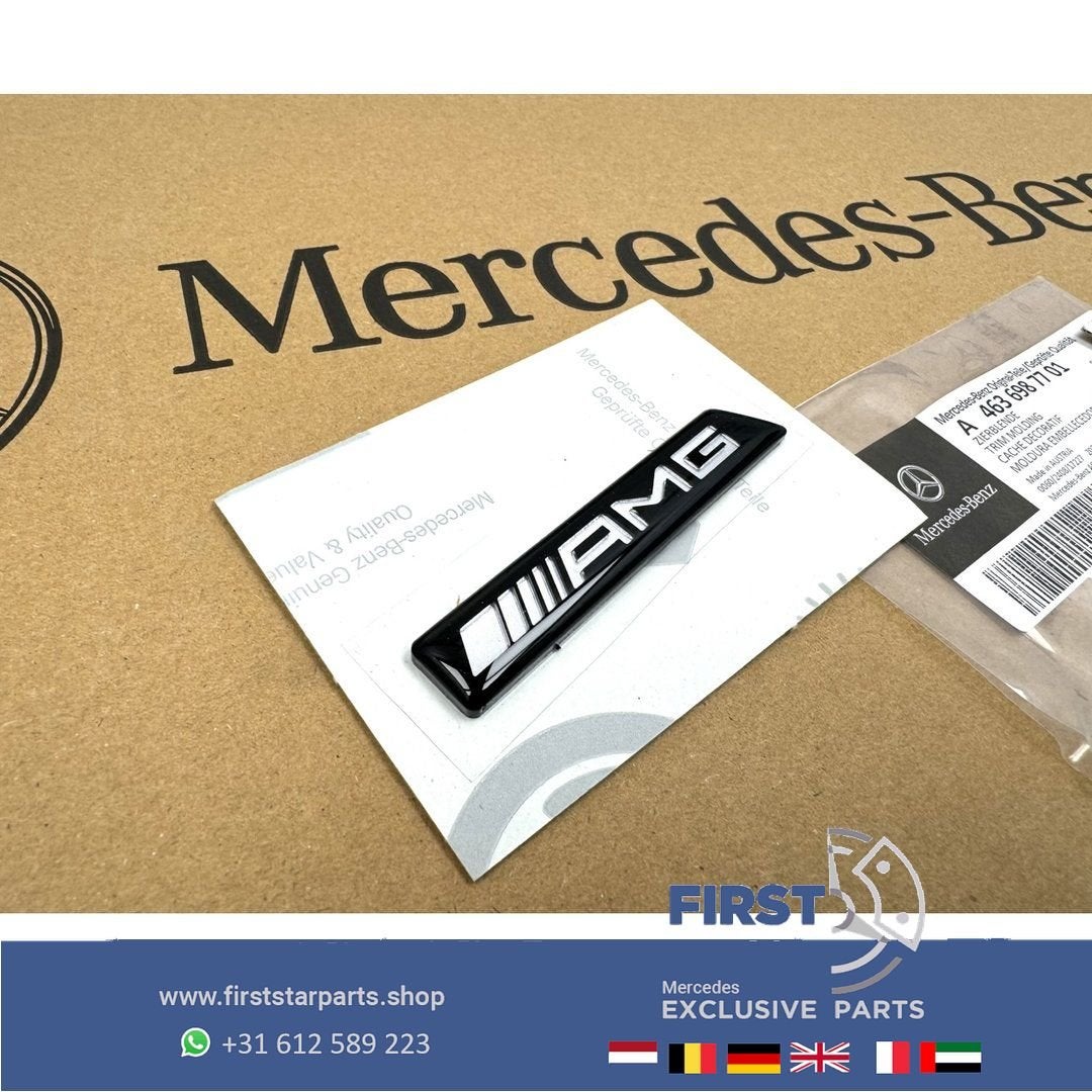 A4636987701 W463 G63 LOGO SET ZIJSCHERMEN LINKS+RECHTS G KLA, Utilisé, -, -, Enlèvement ou Envoi