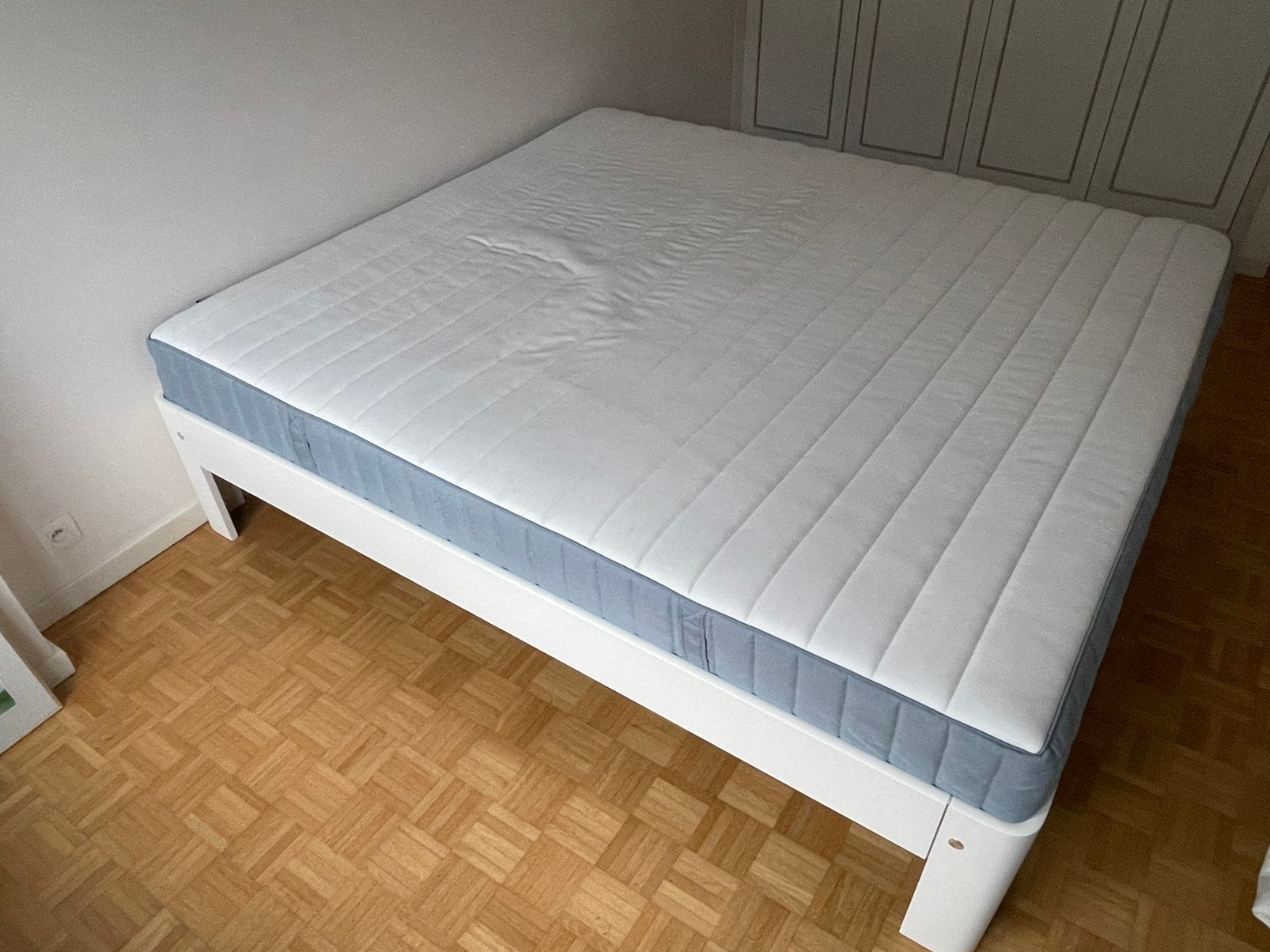 Matelas IKEA 180x200, Maison & Meubles, Tissu, Comme neuf, Enlèvement, 180 cm