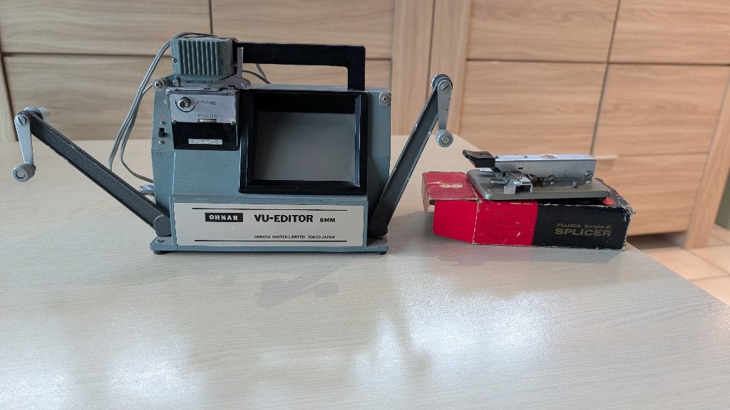 8mm film editor -  knippen en plakken - vu editor, Film en tv, Gebruikt, Overige typen, Overige materialen
