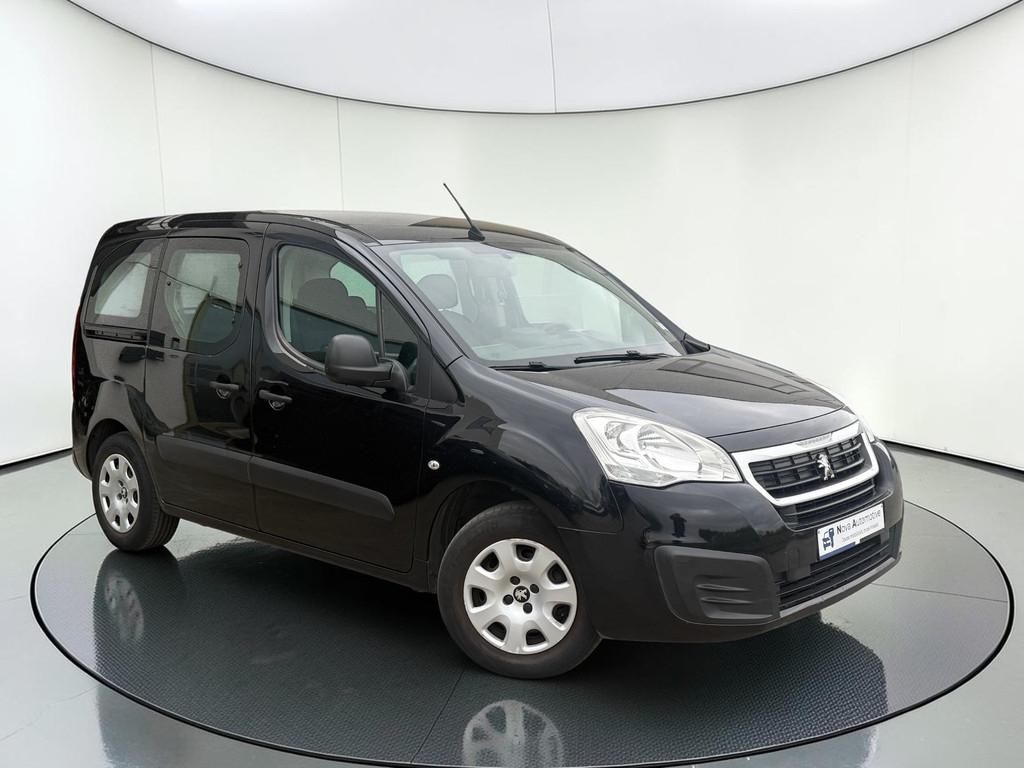 Peugeot Partner, 2017, Navi, Airco, Parksens + 12M Garantie, Voorwielaandrijving, Gebruikt, Zwart, Bedrijf