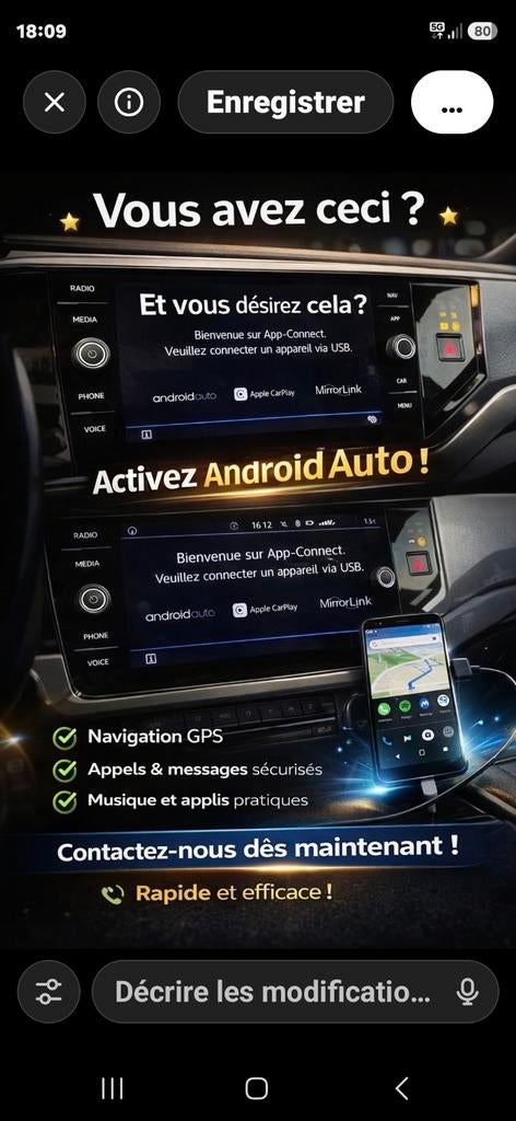 Activation Android auto ou carplay uniquement sur vw., Informatique & Logiciels, Logiciel Navigation