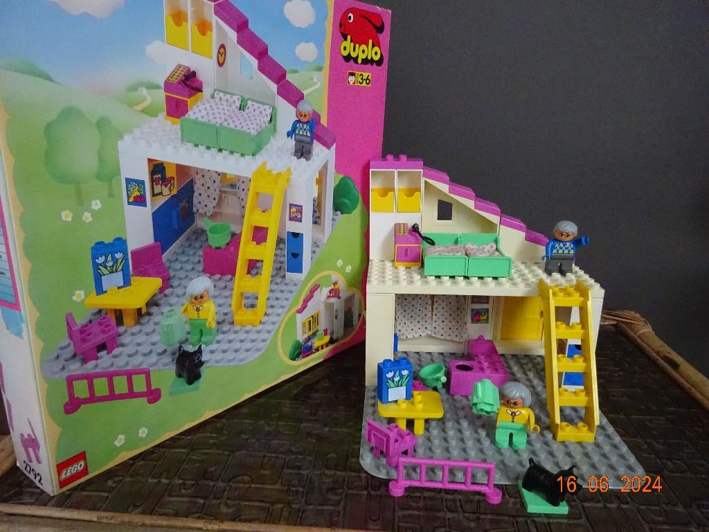 Duplo 2792 Grandma's House*VOLLEDIG*VINTAGE 1994*UNIEK*, Ophalen of Verzenden, Duplo