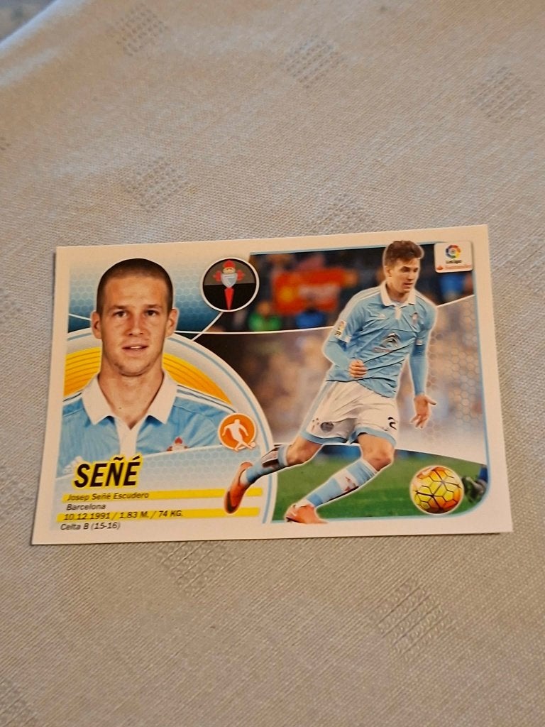 Panini / Sticker : Sené / Celta de Vigo / 2016-2017, Collections, Enlèvement ou Envoi, Neuf, Affiche, Image ou Autocollant