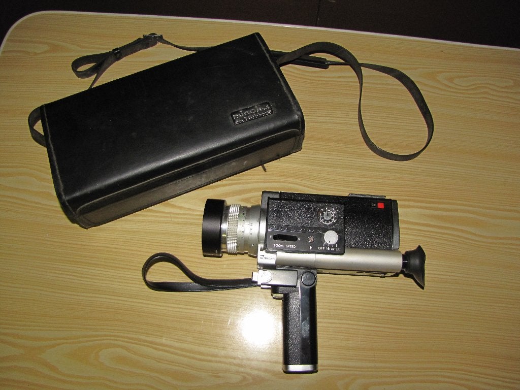 camera minolto super 8, Enlèvement, 8 mm, Caméra