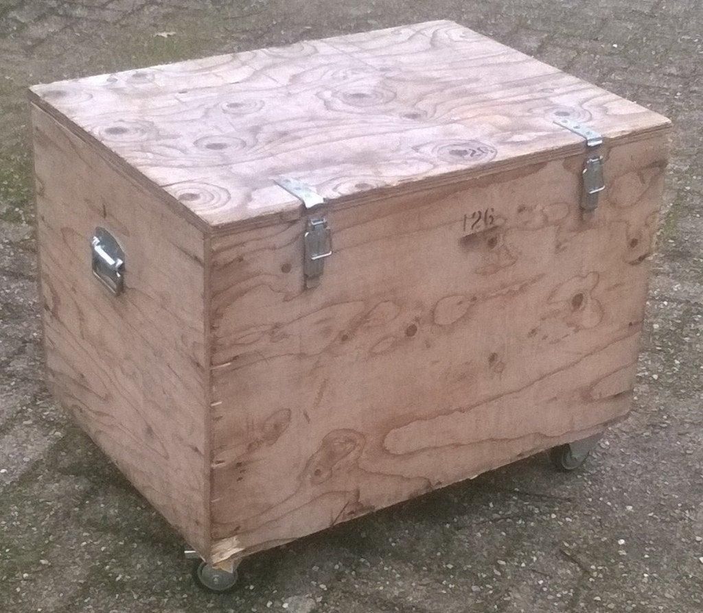 Flightcase op wielen, 70 x 50 x 45 cm (18mm), Muziek en Instrumenten, Ophalen of Verzenden, Gebruikt, Overige instrumenten, Flightcase