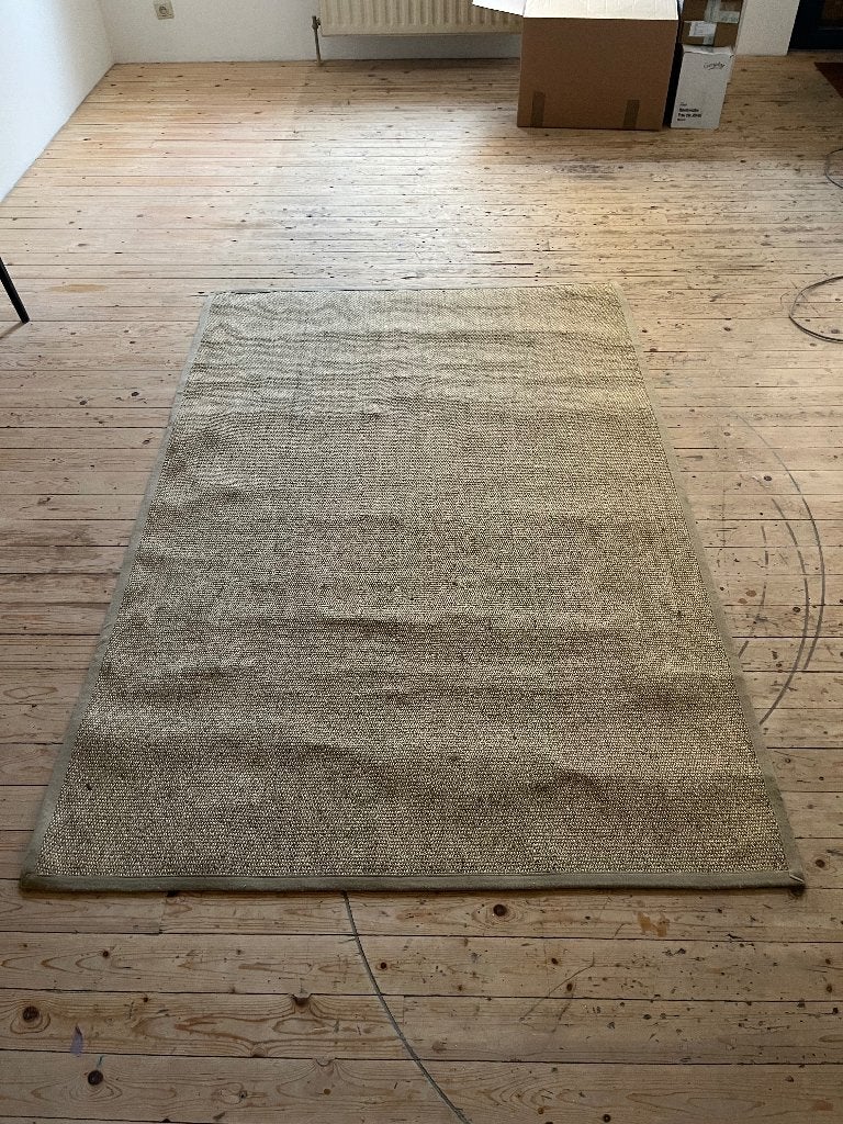 sisal tapijt, Ophalen