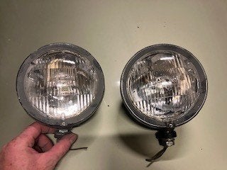 Extra verstralers dia 15 cm NOS voor Porsche BMW etc, Auto-onderdelen, Verlichting, Amerikaanse onderdelen, BMW, Citroën, Fiat