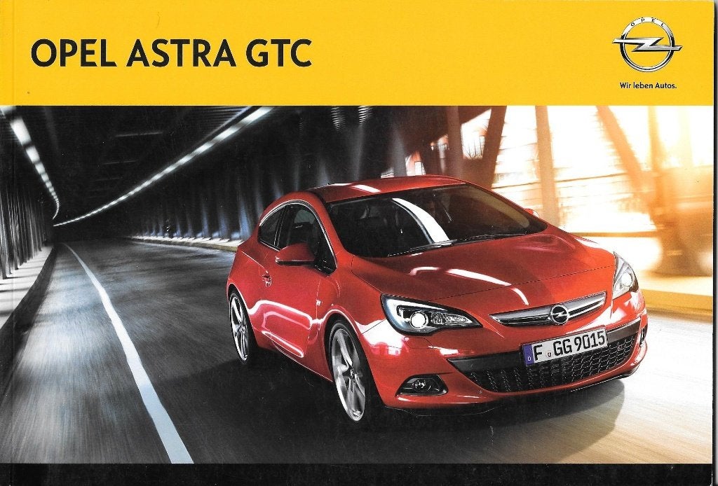 OPEL ASTRA GTC,  2012, Livres, Enlèvement ou Envoi, Comme neuf, Opel