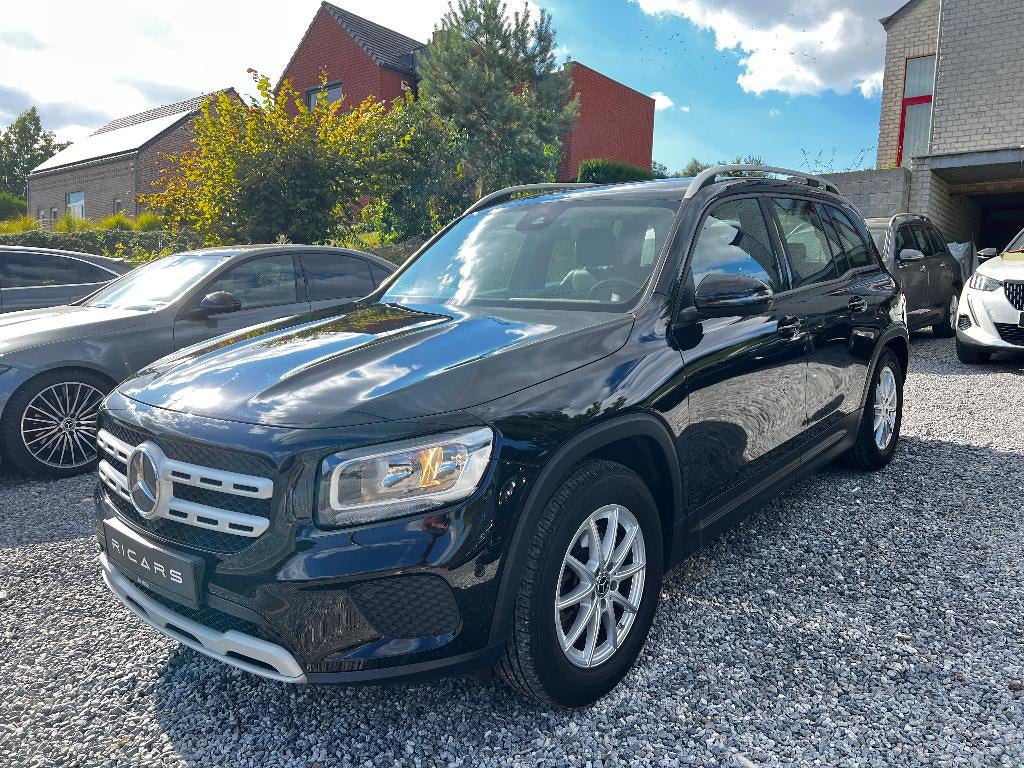 MERCEDES GLB 200 d 2.0D Camera Airco GPS Carnet GARANTIE 1J, Testrit aan huis, 4 cilinders, Leder en Stof, Zwart