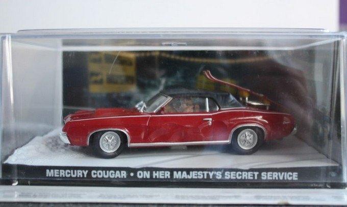 James Bond Car: Mercury Cougar 'On Her Majesty's Secret Serv, Ophalen of Verzenden, Zo goed als nieuw, Auto, Overige merken