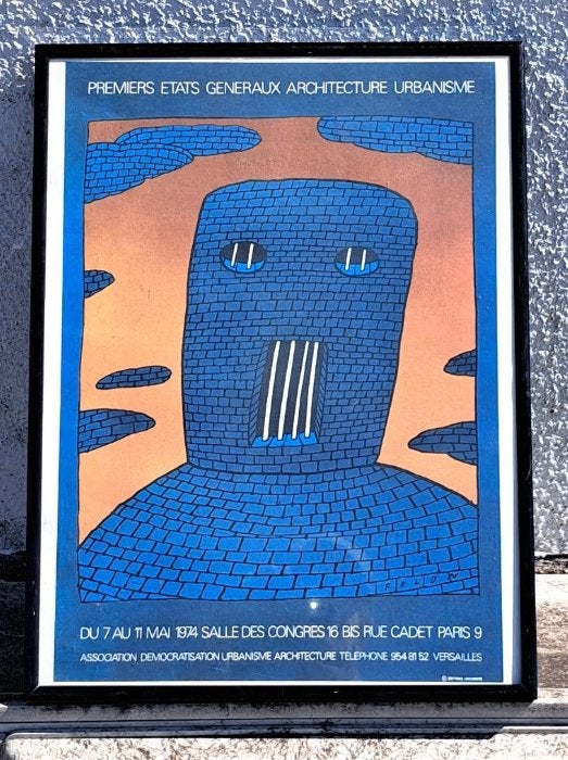 lithographie de jean michel folon, Antiek en Kunst, Kunst | Litho's en Zeefdrukken, Ophalen of Verzenden, Lithografie