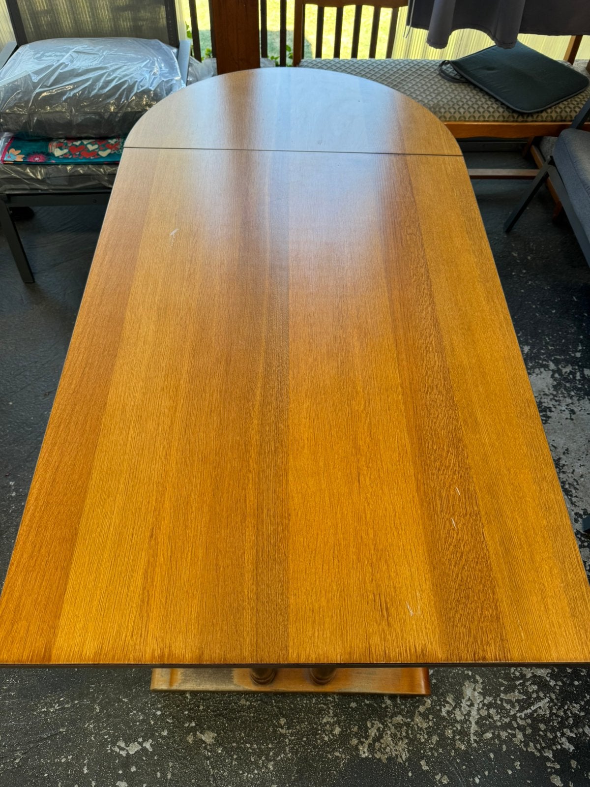 Vend table en bois, Ophalen, Gebruikt