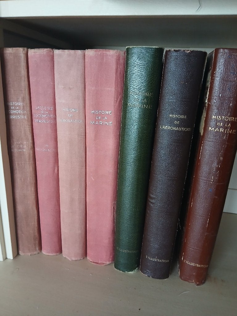 collection de livres anciens reliés "L'Illustration", Enlèvement