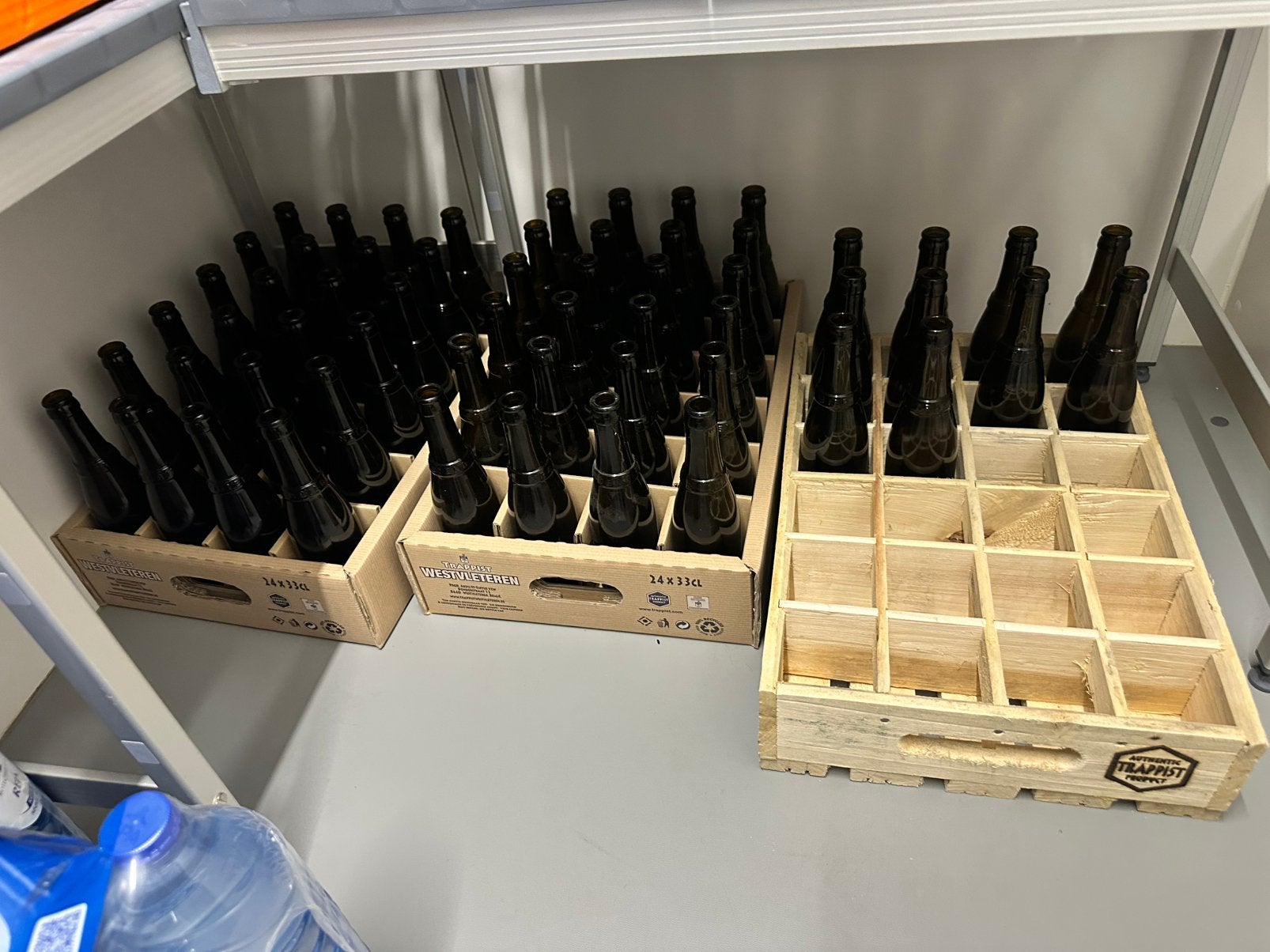 Westvleteren 12 leeg, Ophalen, Zo goed als nieuw