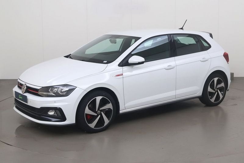 Volkswagen Polo GTI 2.0 tsi opf dsg 200 AT, Auto's, Automaat, Gebruikt, Overige bekleding, Wit