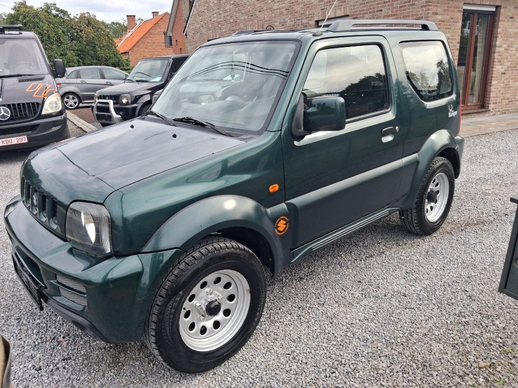 suzuki jimny #4x4# bj2008 !!115 000km!! gekeurd 2 jaar, Auto's, 4 zetels, Stof, Zwart, Bedrijf