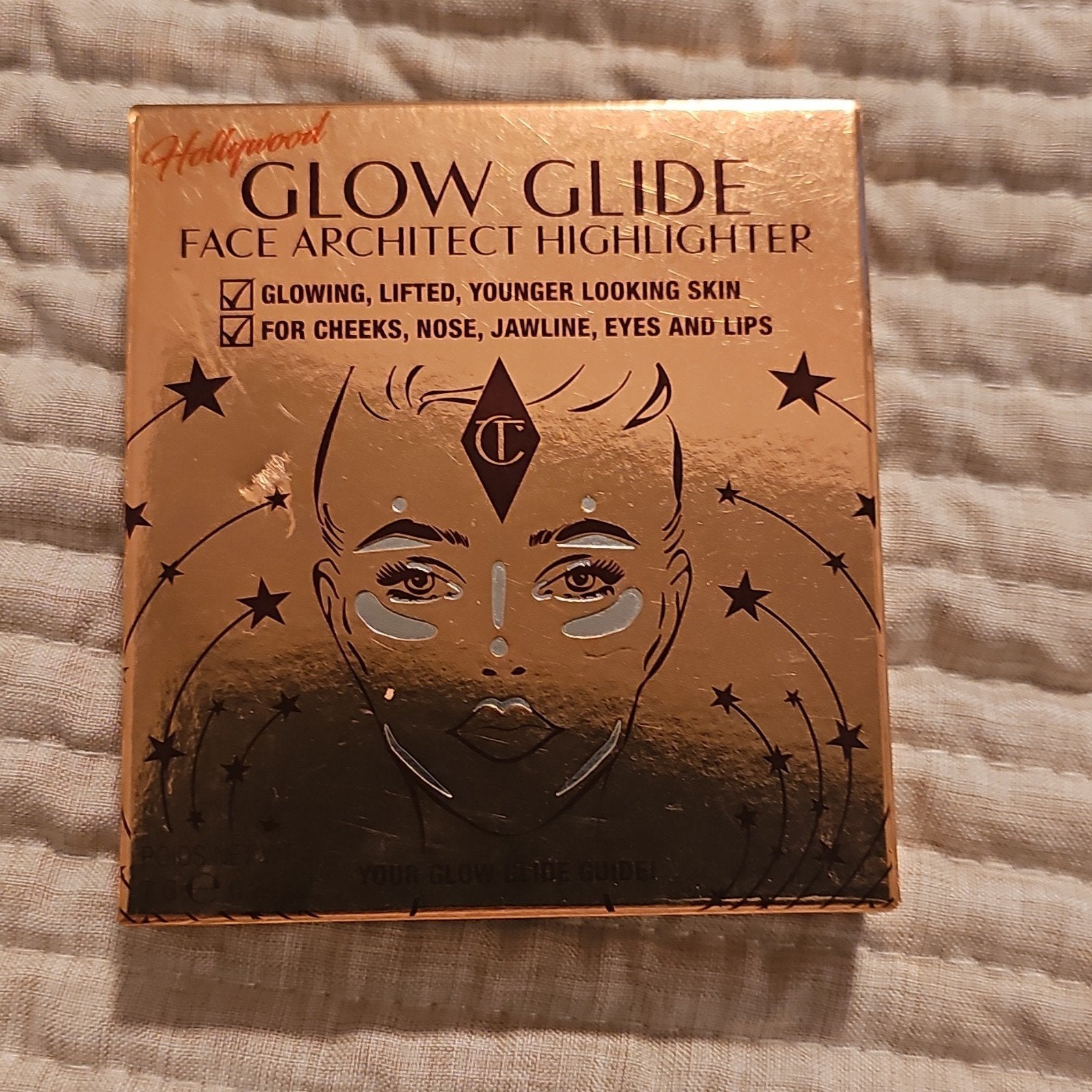 Charlotte Tilbury Glow Glide Face Architect Highlighter – Su, Ophalen of Verzenden, Nieuw, Ogen