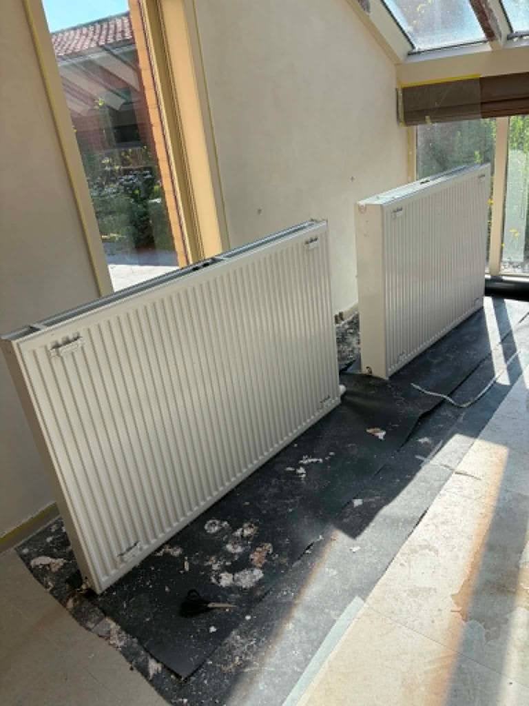witte radiators, Enlèvement, Utilisé, 80 cm ou plus, Radiateur