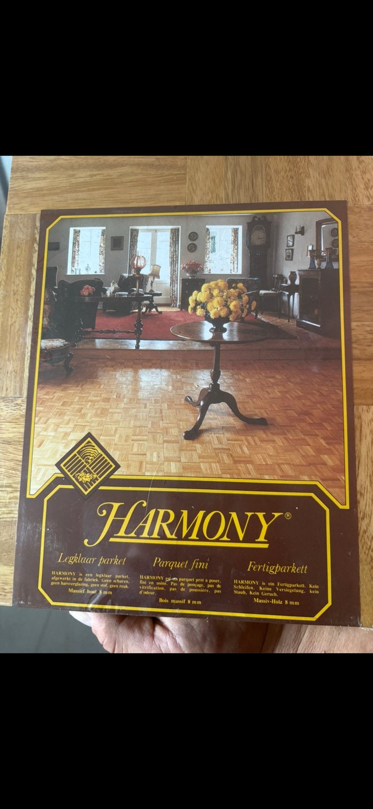 Harmony massief eiken parket 8 mm – Nieuw – 2,07 m² per doos, Enlèvement, Comme neuf