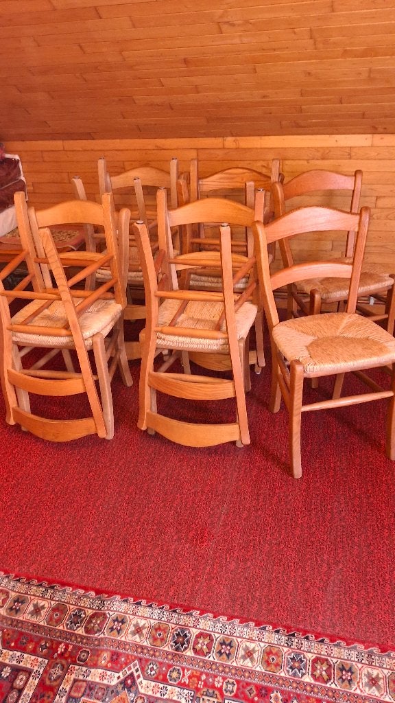 stoelen, Huis en Inrichting, Stoelen, Ophalen, Overige kleuren, Zo goed als nieuw, Vijf, Zes of meer stoelen