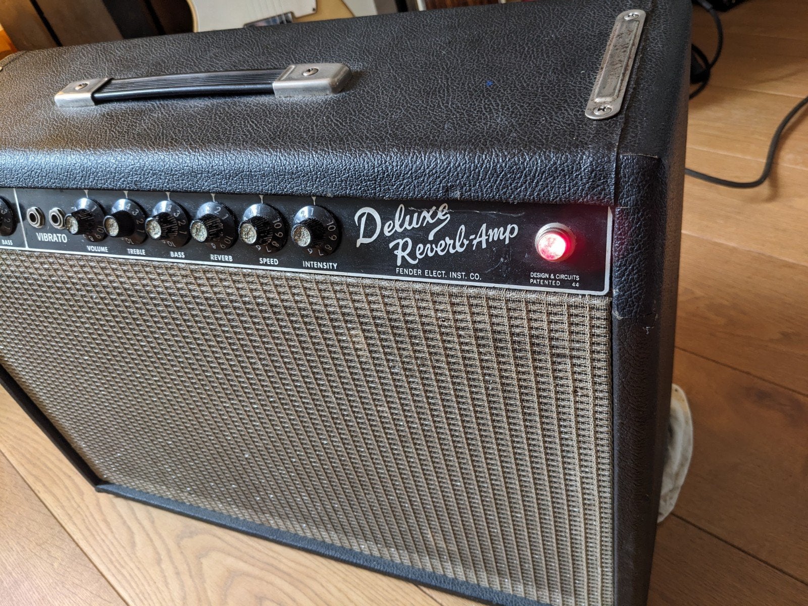 Fender Deluxe Reverb blackface 1964, Muziek en Instrumenten, Versterkers | Bas en Gitaar, Ophalen of Verzenden
