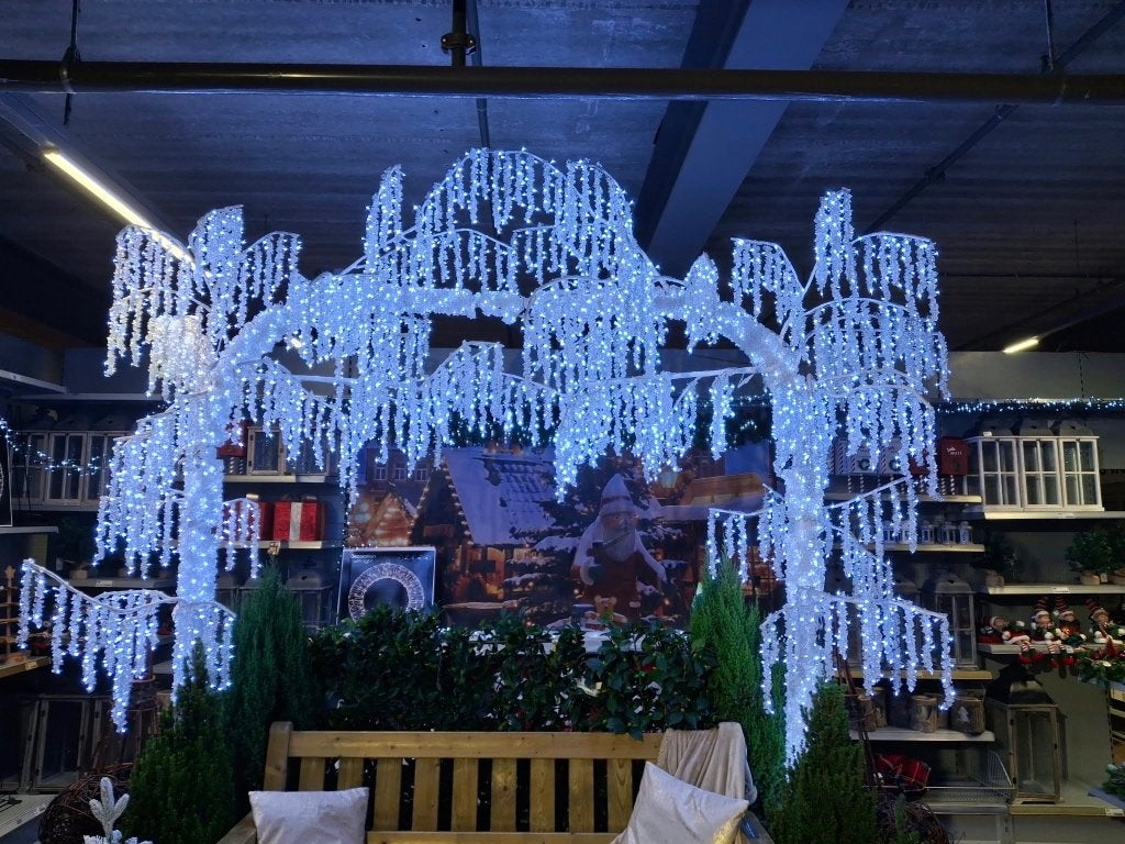 LED kerstboom voor binnen, Ophalen, Zo goed als nieuw