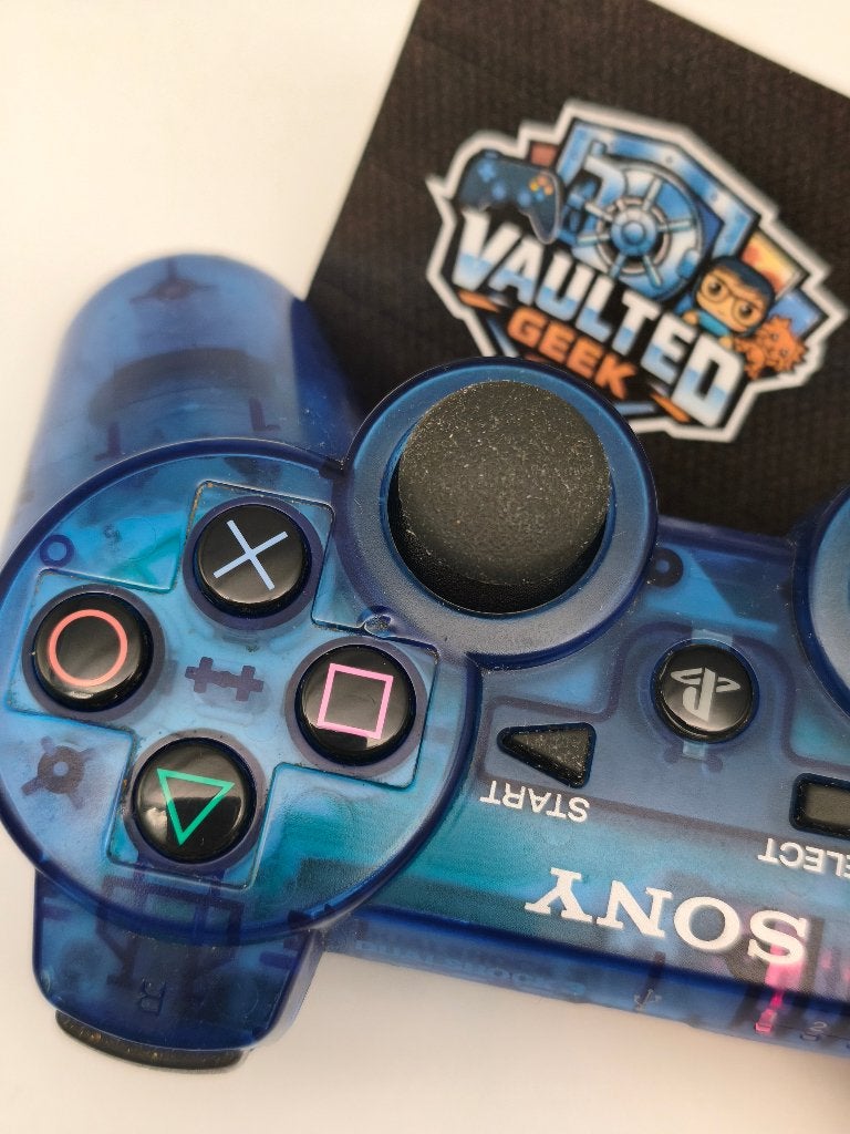 Manette DualShock 3 Crystal Blue pour PS3, Consoles de jeu & Jeux vidéo, Enlèvement ou Envoi, Utilisé, Contrôleur, PlayStation 3