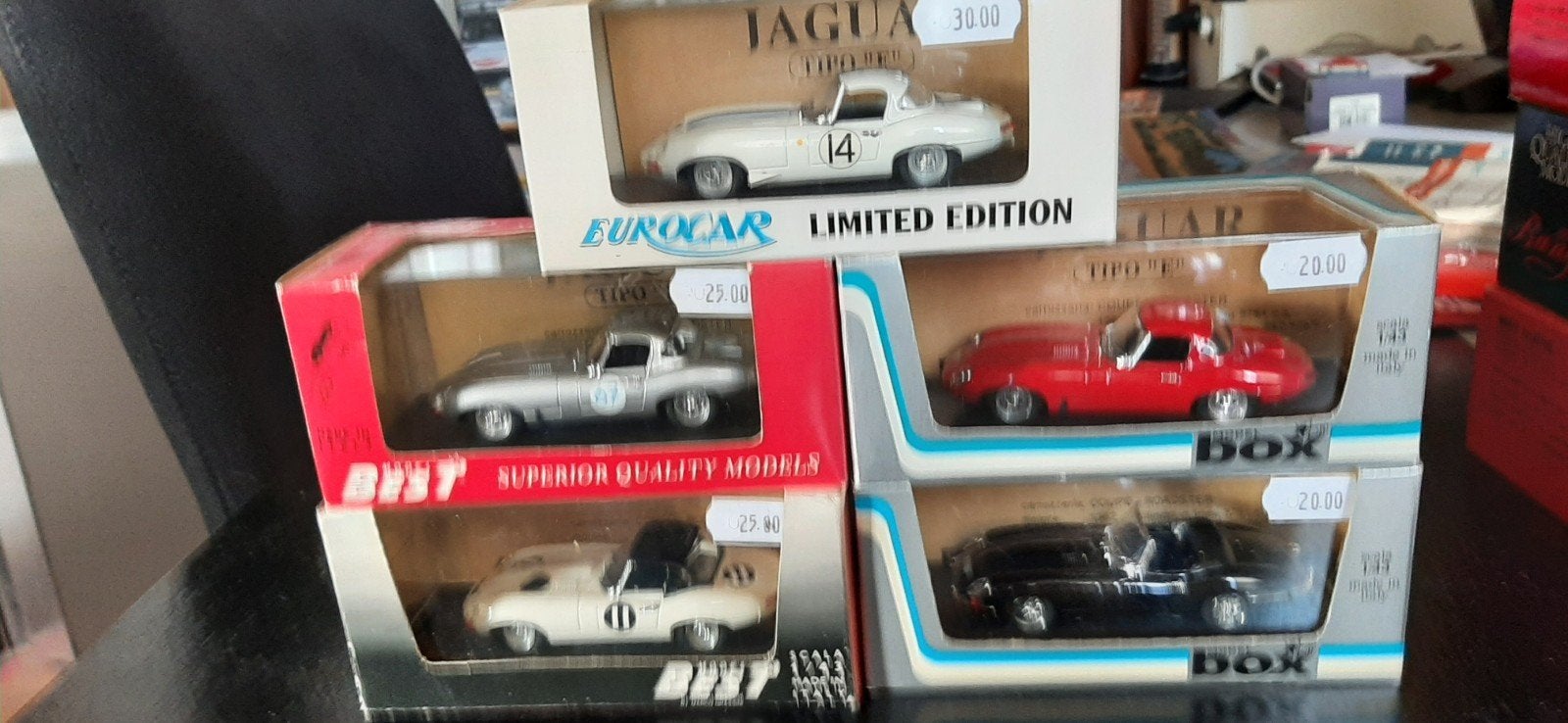 Jaguar's Best, Boîte, Eurocar 1/43, Enlèvement ou Envoi, Neuf