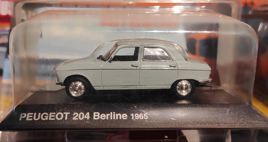 Peugeot 204 Berline bleu clair 1965 sous blister non ouvert., Enlèvement ou Envoi