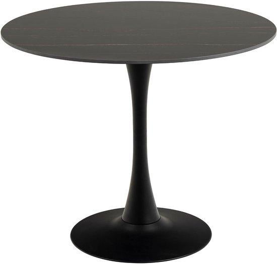 Keramische tafel in nieuwe staat, Huis en Inrichting, Tafels | Eettafels, Ophalen, 50 tot 100 cm, Rond, 50 tot 100 cm