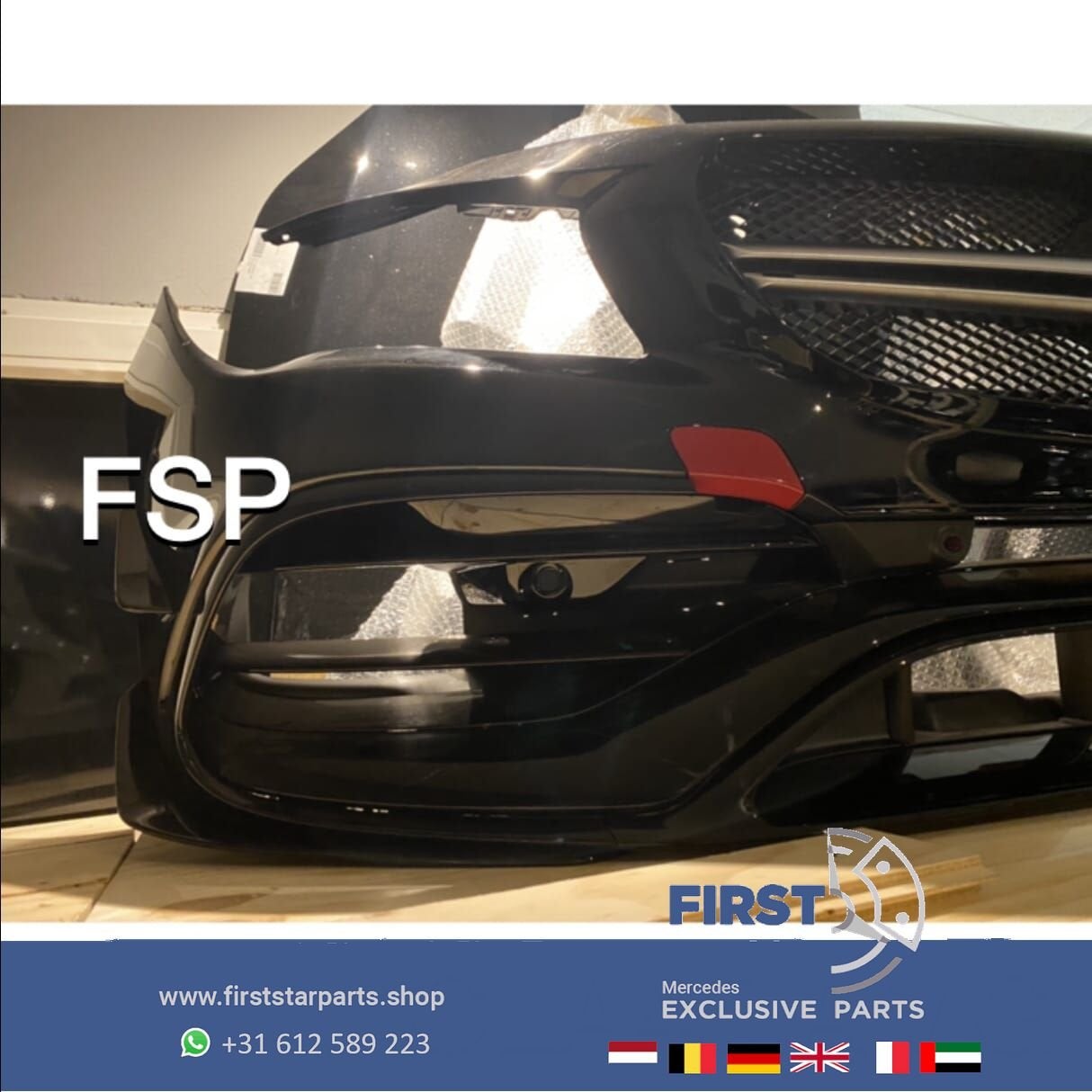 W117 CLA45 FACELIFT AMG VOORKOP COMPLEET FRONT CLA 45 ZWART, Utilisé, -, Avant, -