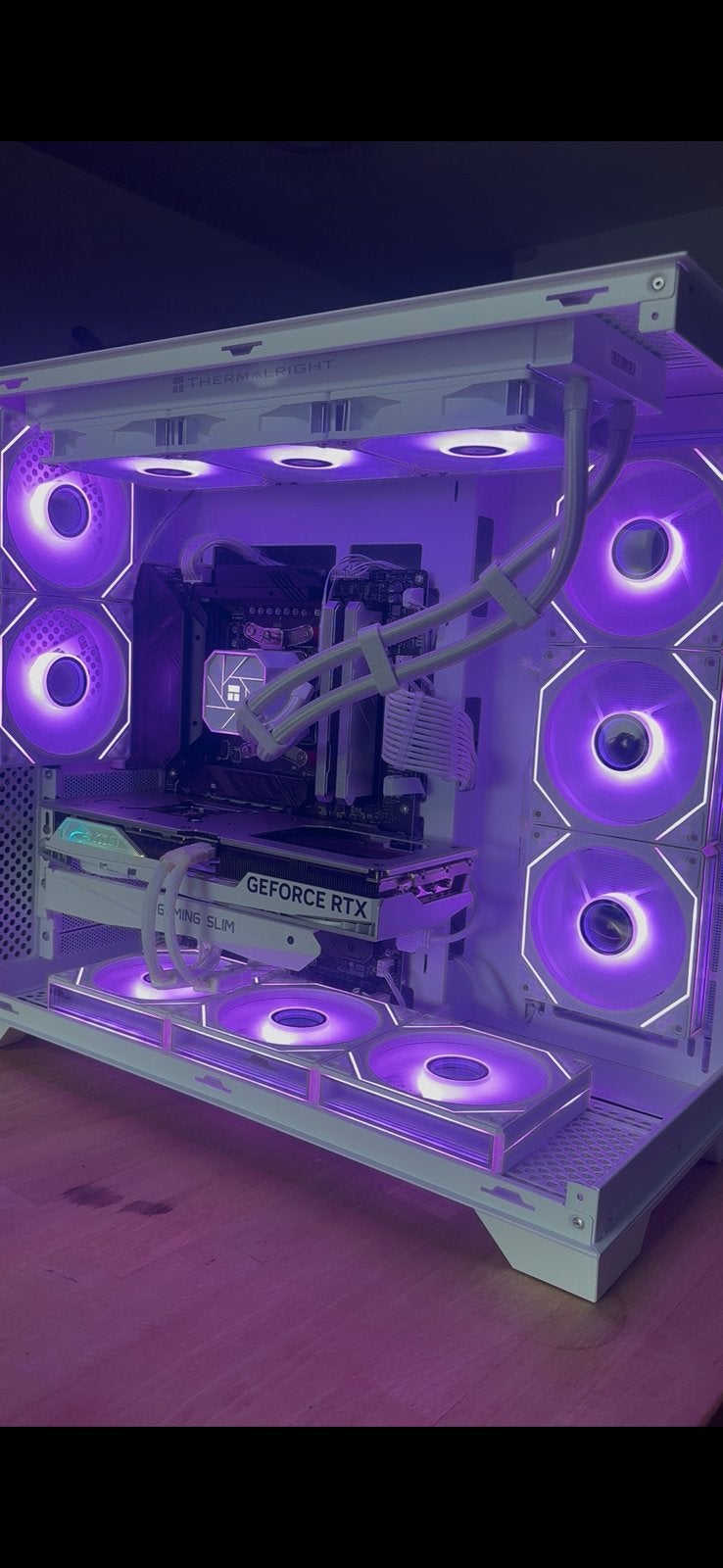 Witte gaming pc (AM5): high end, Computers en Software, 32 GB, Ophalen of Verzenden, Zo goed als nieuw, Gaming